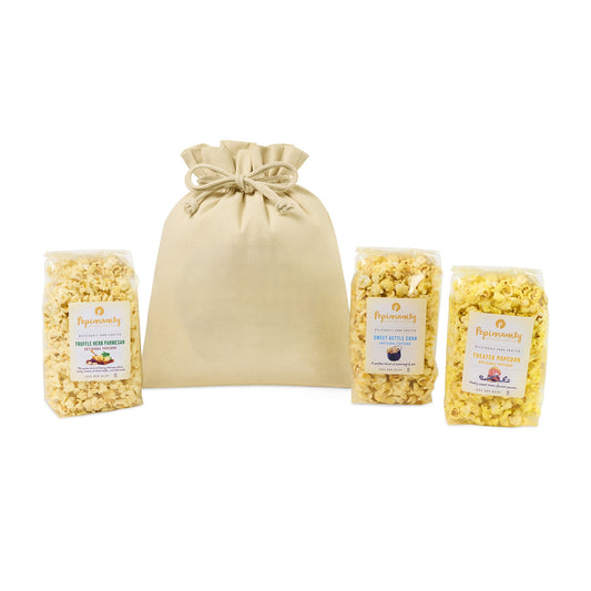 Natural Blockbuster Premiere Popcorn Gift Bag plain