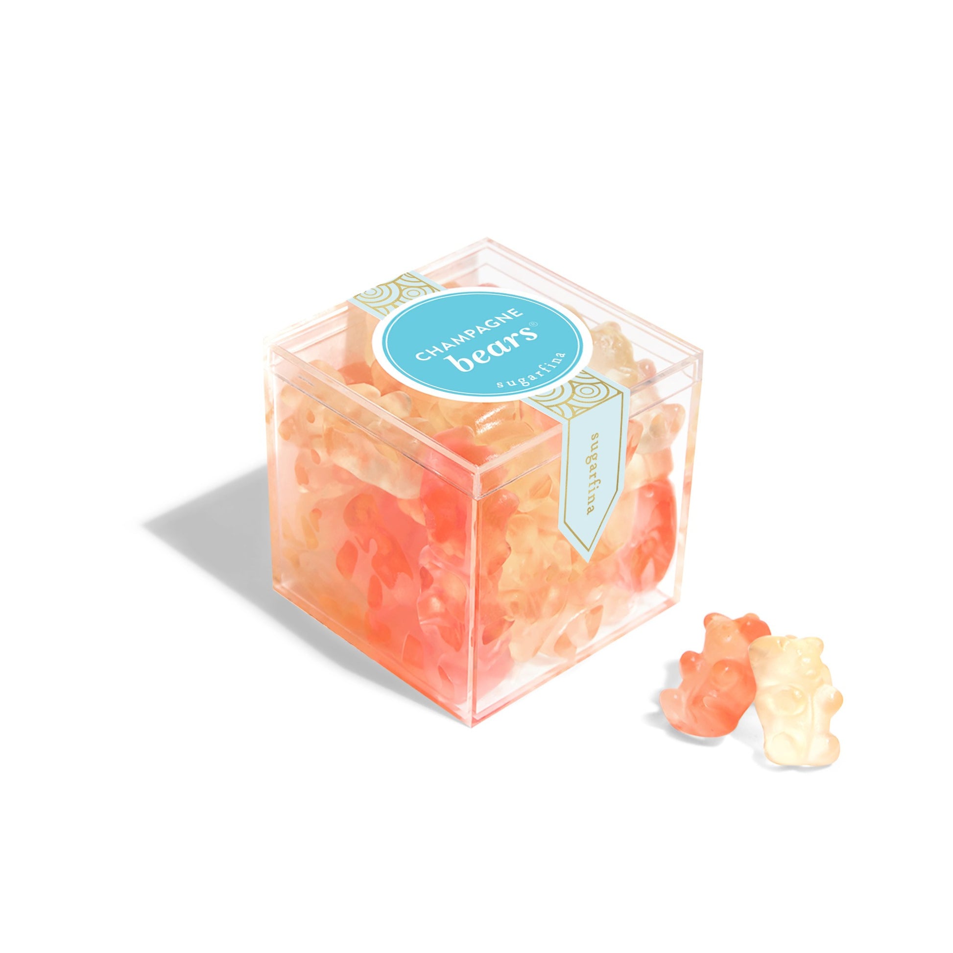 Natural Sugarfina Champagne Bears Candy Cube Gift Bag