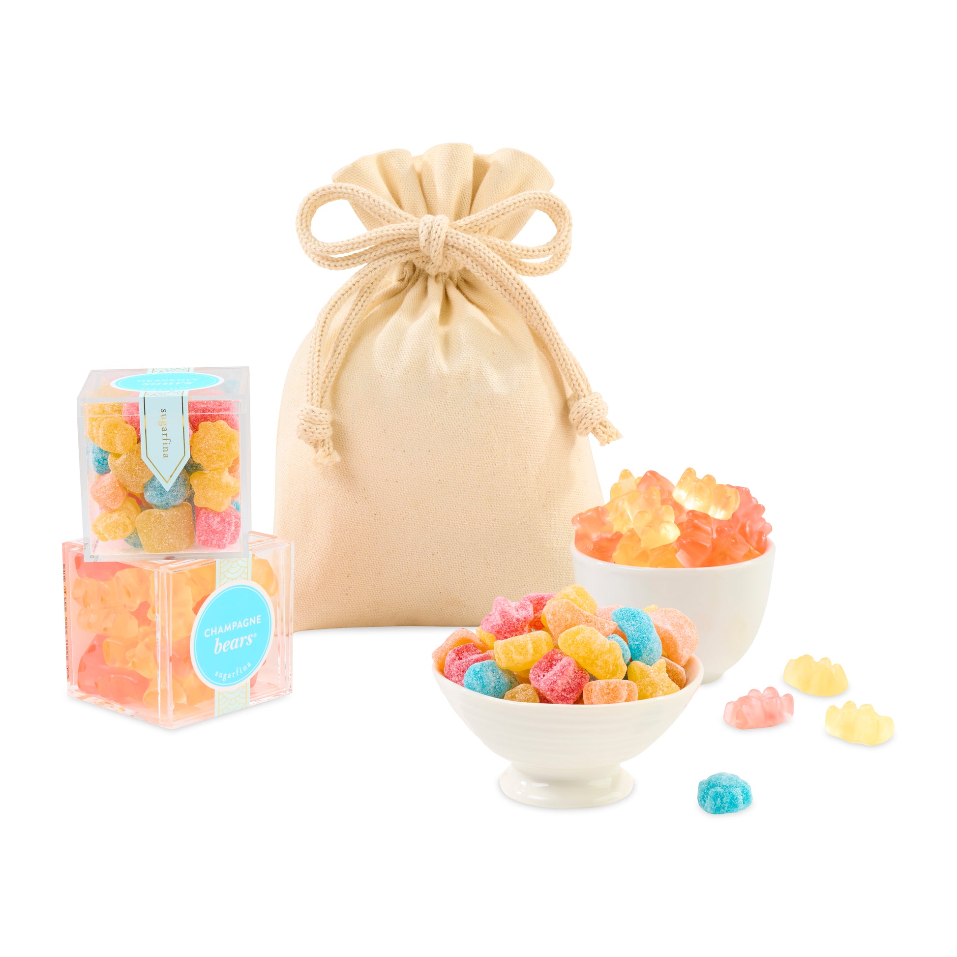 Natural Sugarfina Dynamic Duo of Favorites Gift Bag plain
