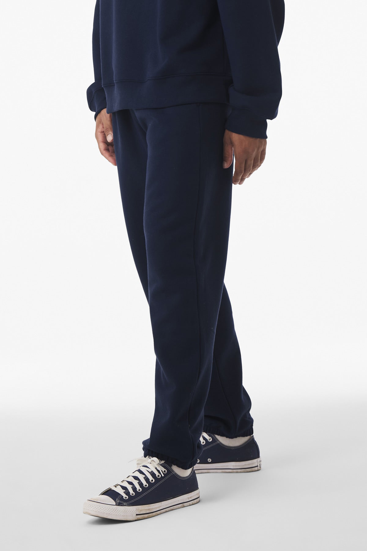 Navy BELLA+CANVAS Unisex 10-Ounce Heavyweight Sweatpant BC4737