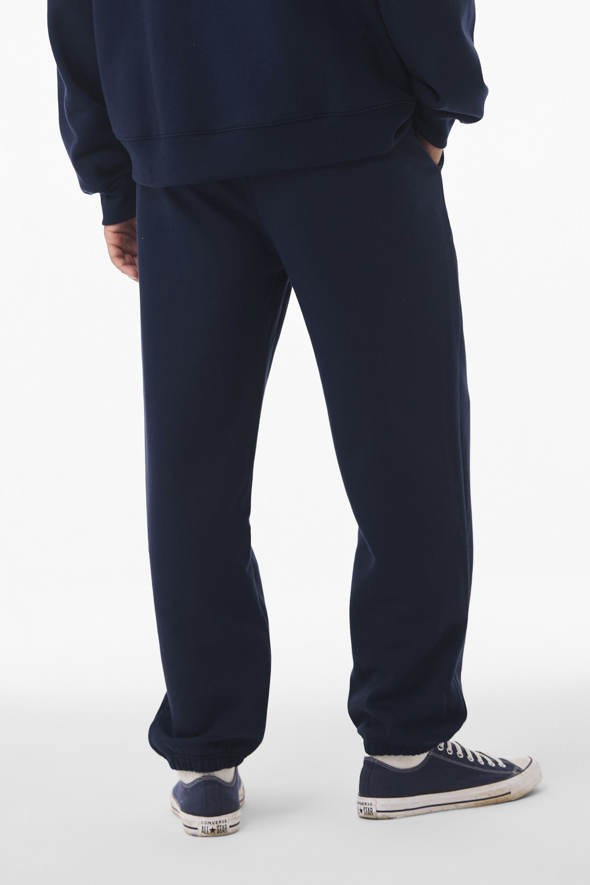 Navy BELLA+CANVAS Unisex 10-Ounce Heavyweight Sweatpant BC4737