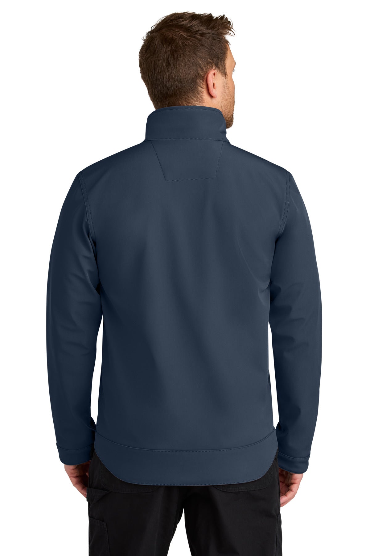 Navy Carhartt Rain Defender Soft Shell Jacket CT106438
