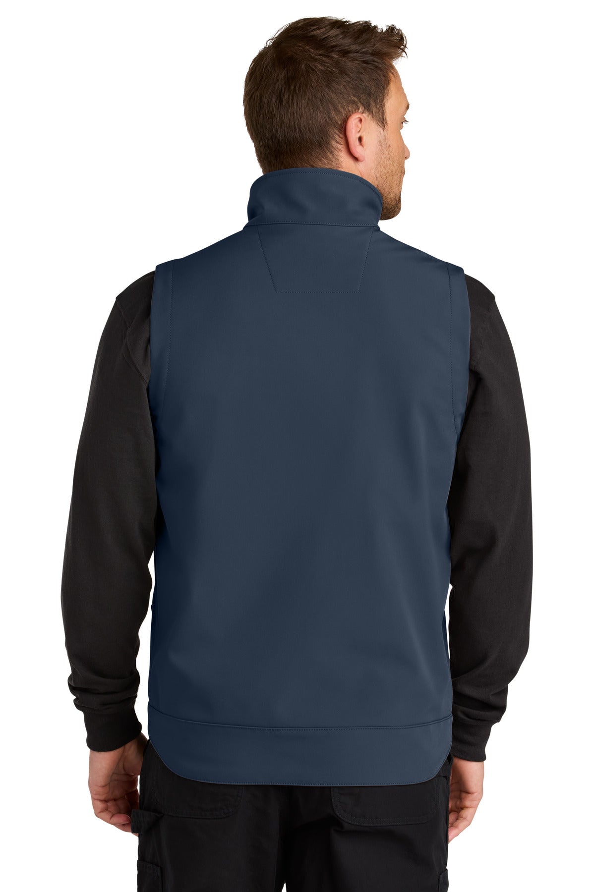 Navy Carhartt Rain Defender Soft Shell Vest CT106439