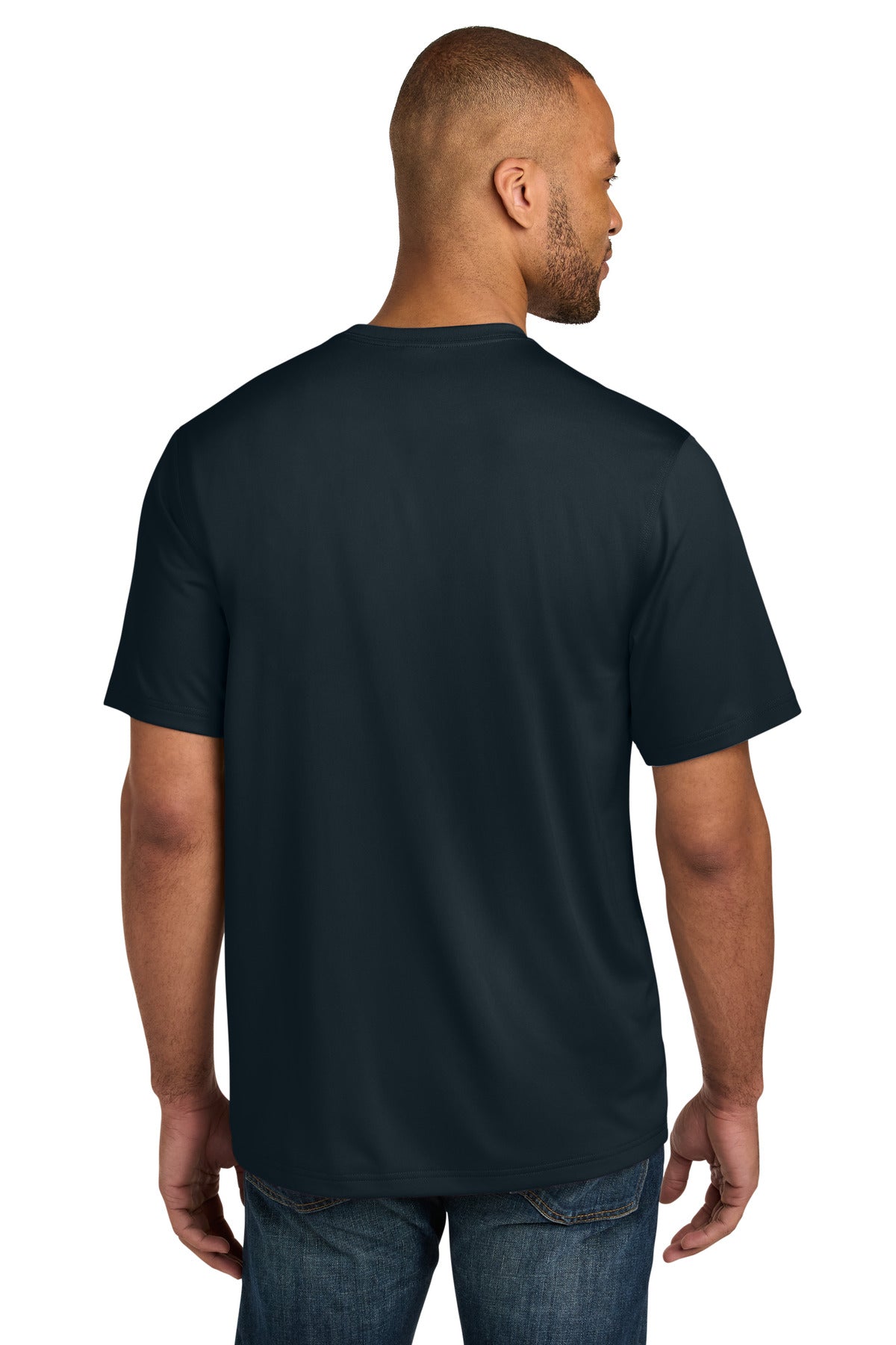Navy CornerStone Workwear Pro Short Sleeve Pocket Tee CS440P