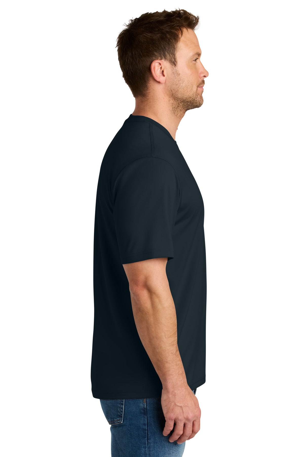 Navy CornerStone Workwear Pro Short Sleeve Tee CS440