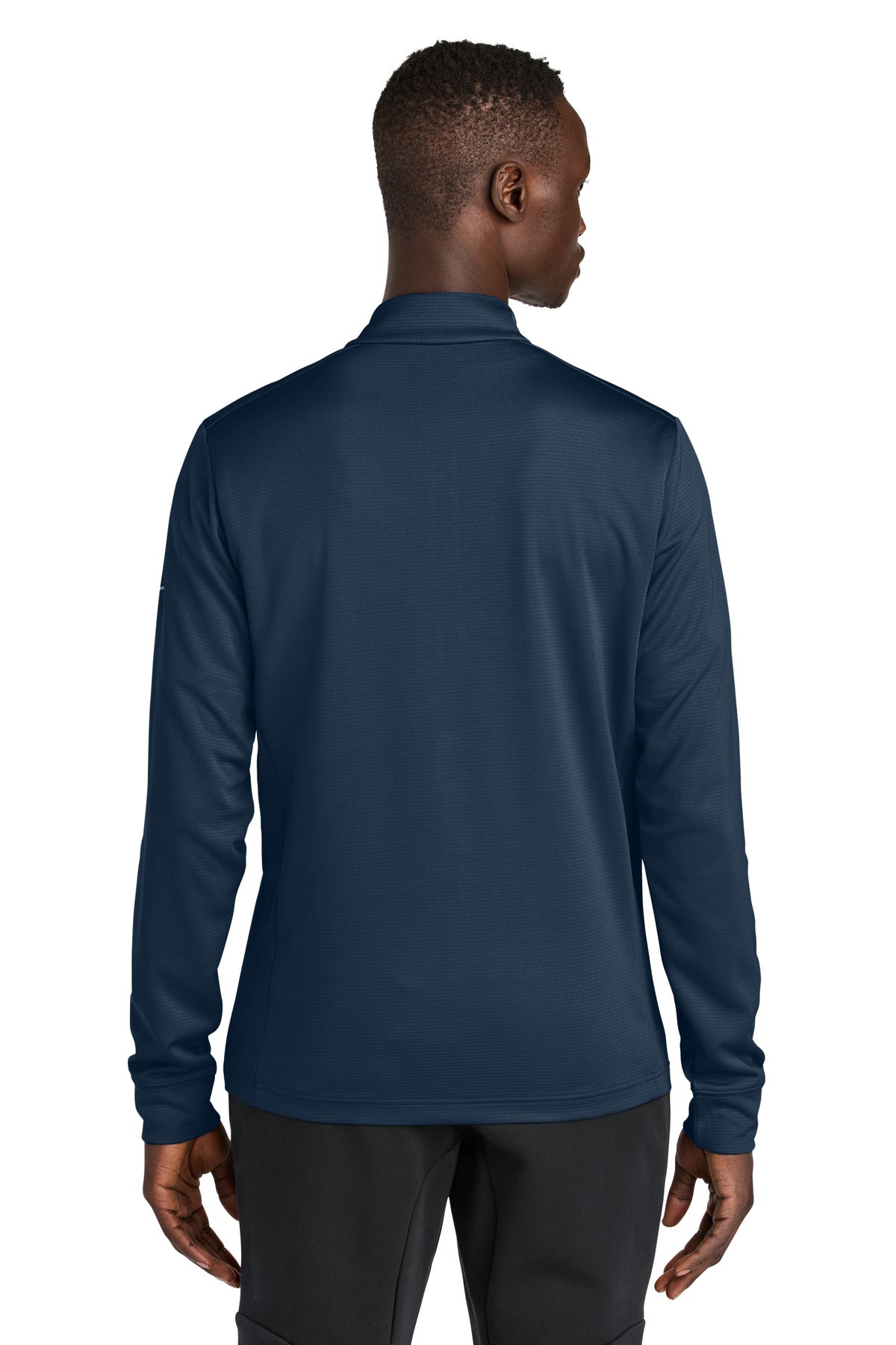 Navy Nike Essential 1/2-Zip Cover-Up NKHM8036