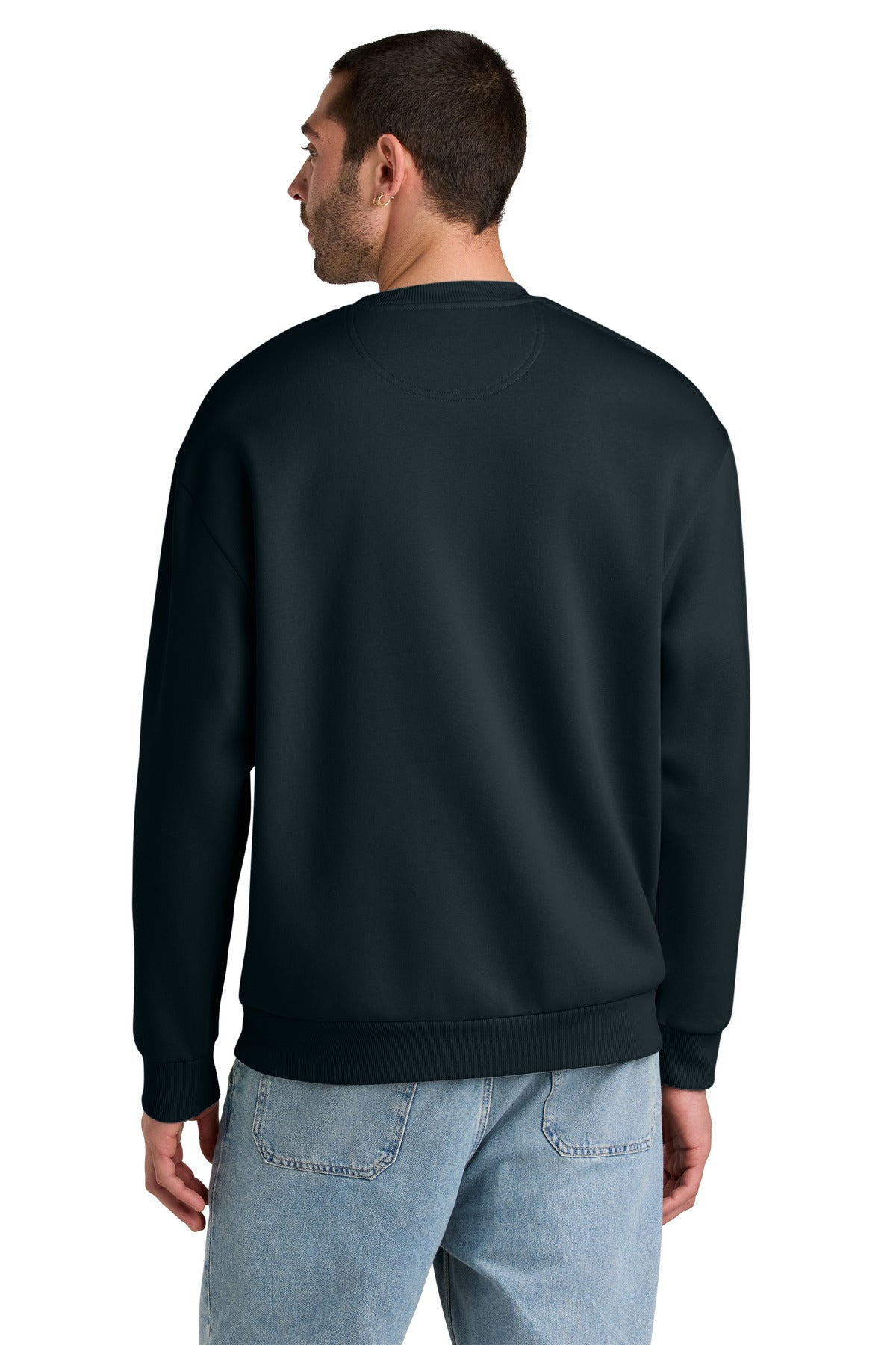 NavyBlue District V.I.T. Heavyweight Fleece Crew DT6154