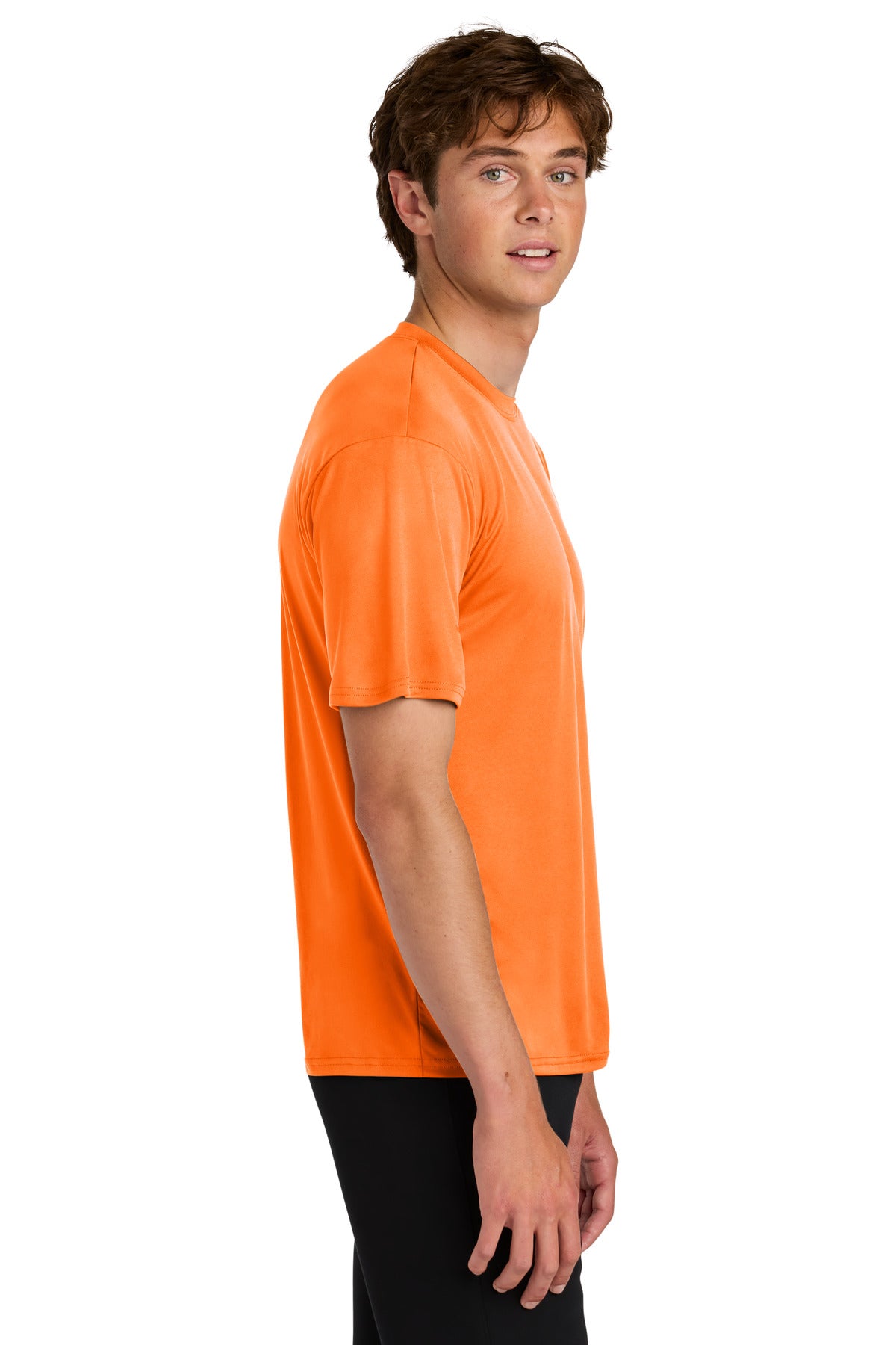 NeonOrange Port & Co PosiPrint Performance Tee PC380DTG