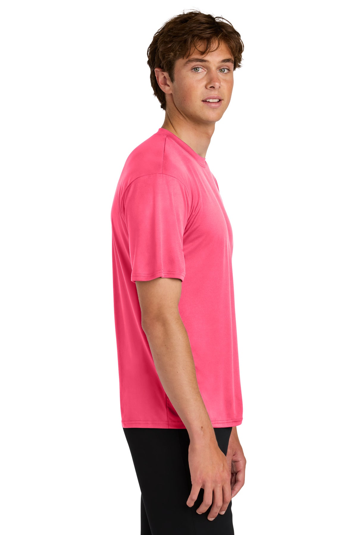 NeonPink Port & Co PosiPrint Performance Tee PC380DTG