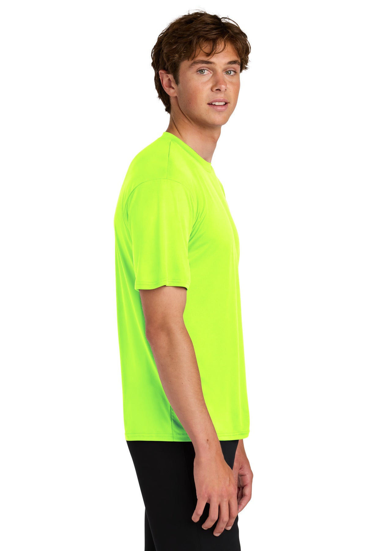 NeonYellow Port & Co PosiPrint Performance Tee PC380DTG