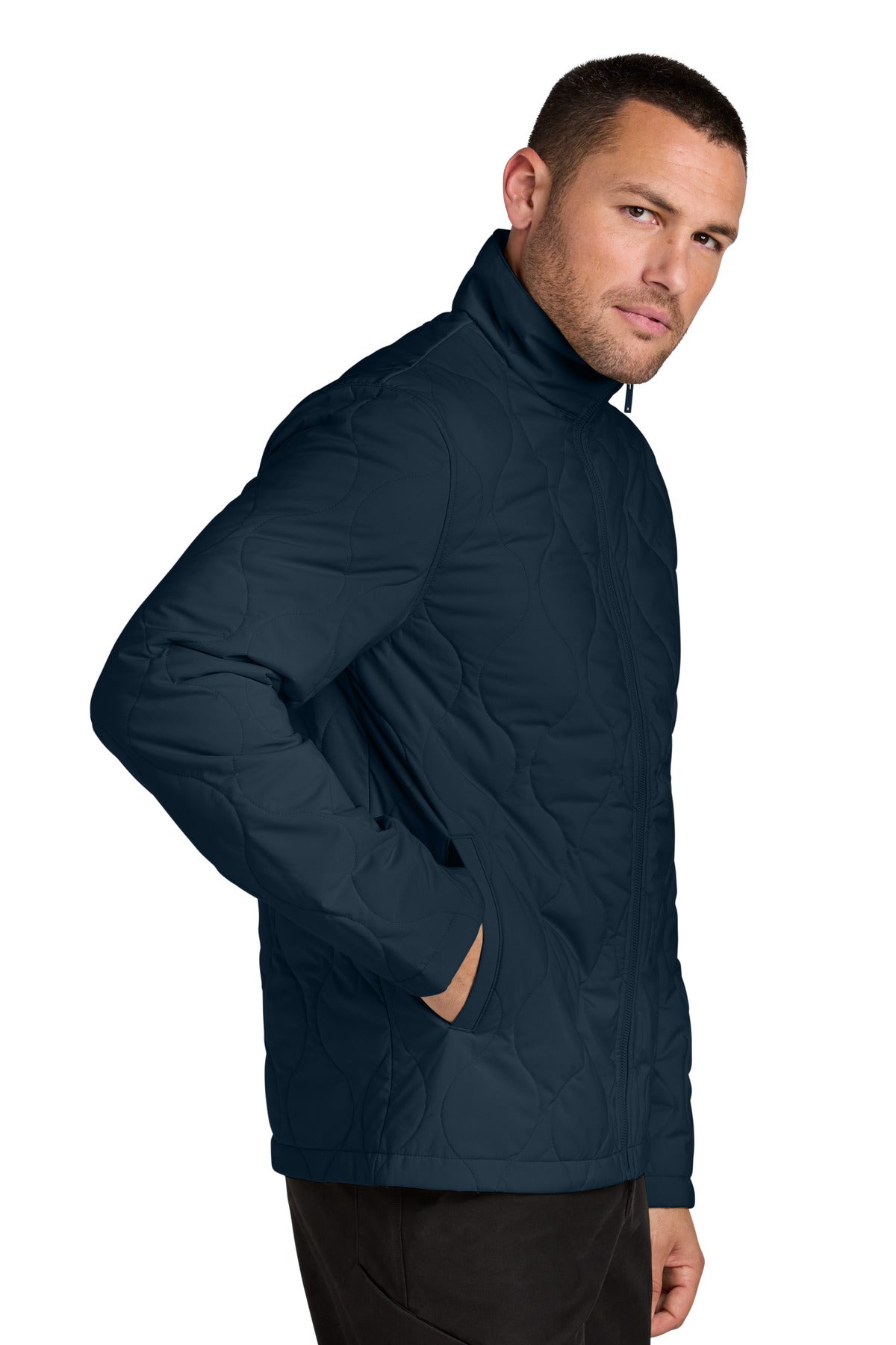 NightNavy Mercer+Mettle Quilted Liner Jacket MM7202
