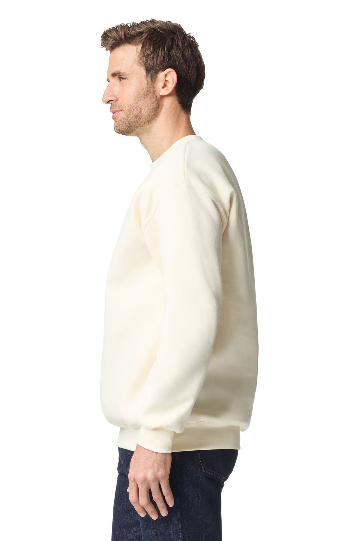 OffWhite Gildan Hammer Maxweight Crewneck Sweatshirt 19000