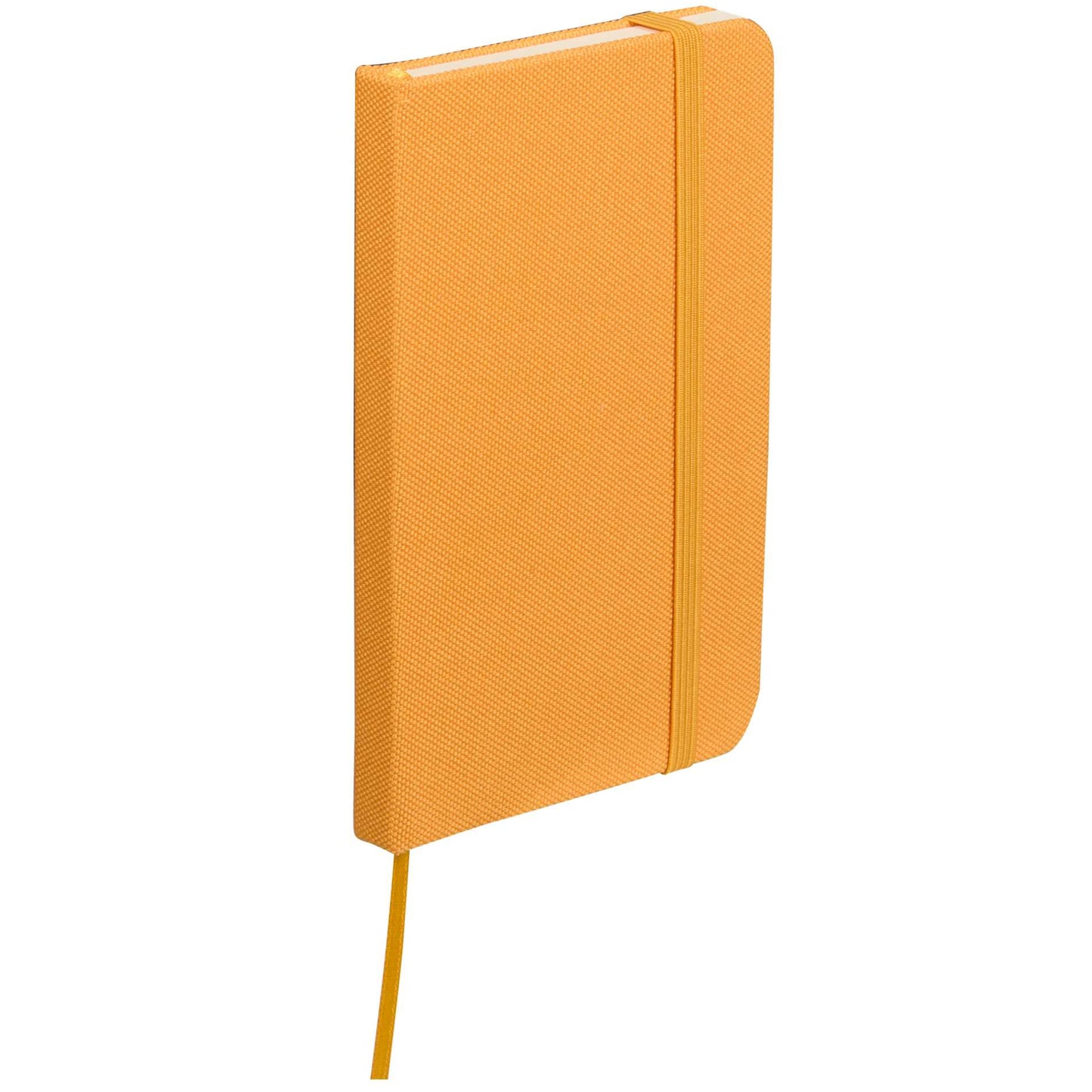 Orange 3.5" x 5.5" Recycled PET Pocket Bound Journal plain