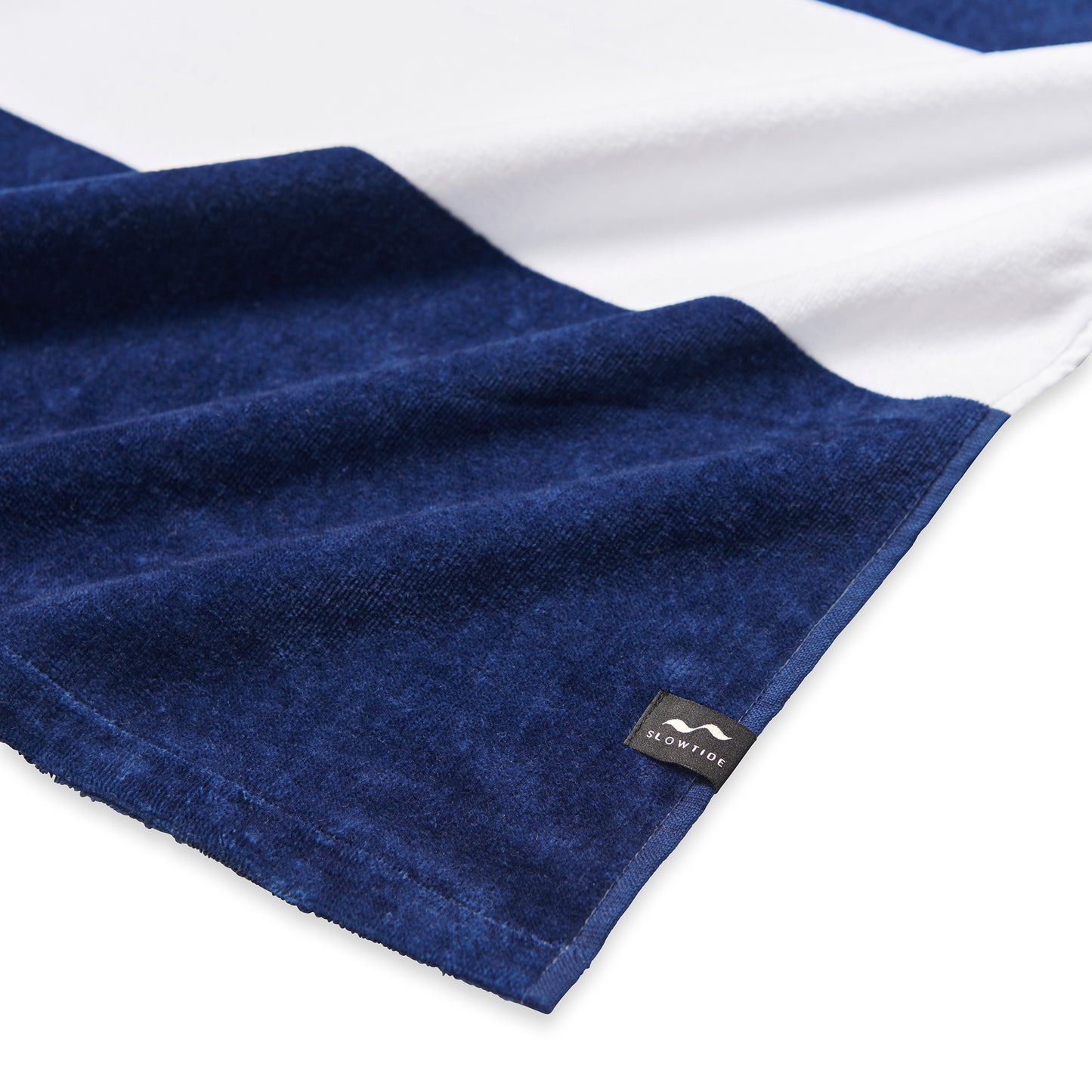 Porto Dark Navy Slowtide® Pocket Beach Towel