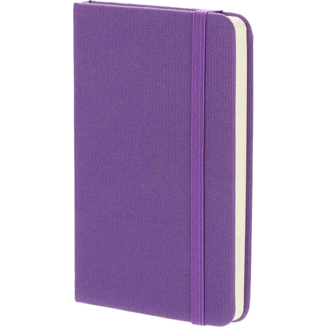 Purple 3.5" x 5.5" Recycled PET Pocket Bound Journal plain