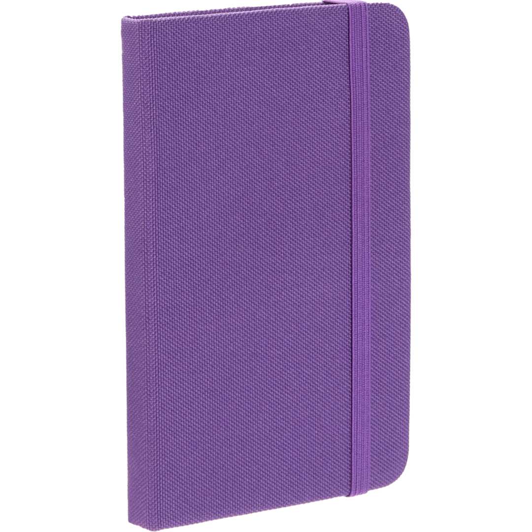 Purple 3.5" x 5.5" Recycled PET Pocket Bound Journal plain