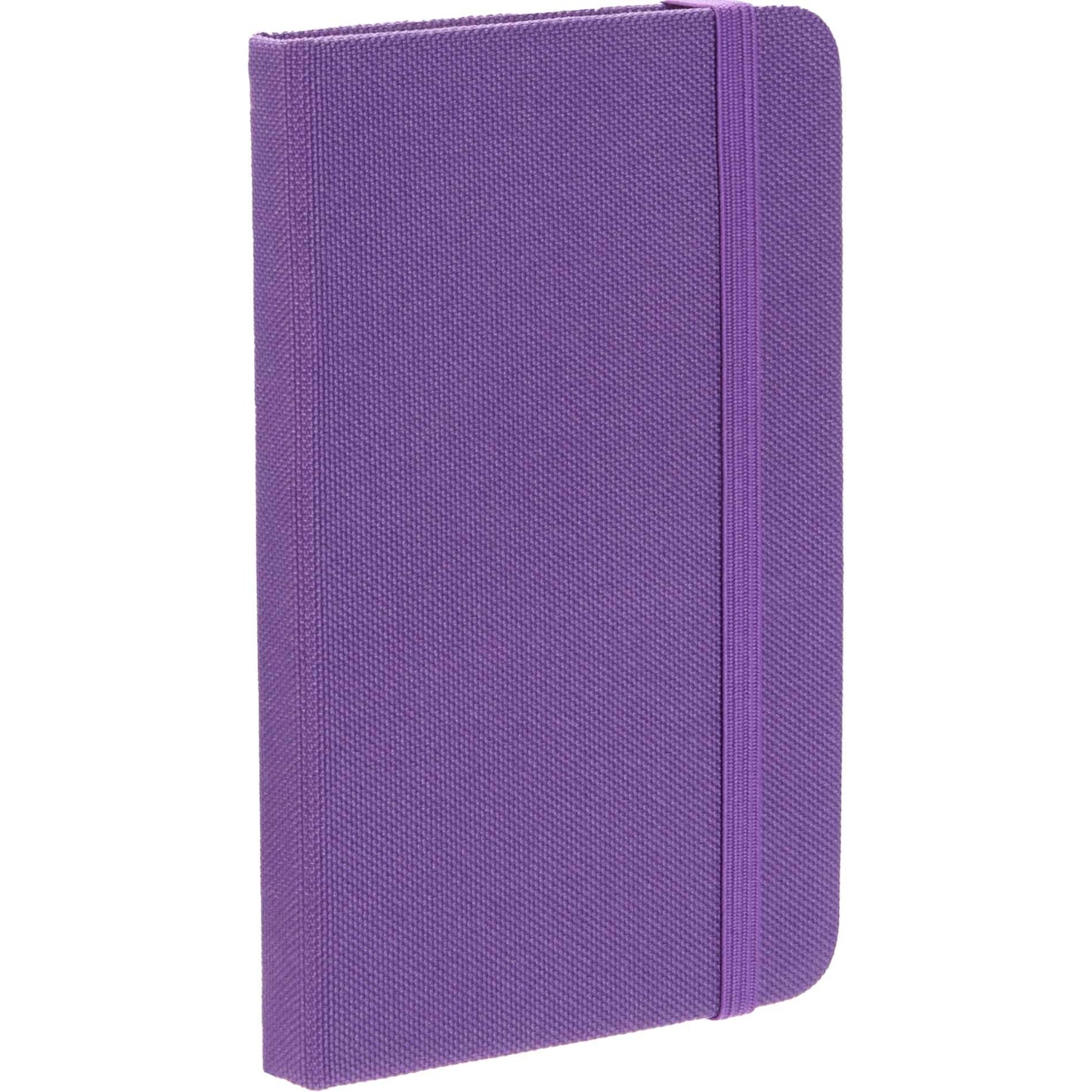 Purple 3.5" x 5.5" Recycled PET Pocket Bound Journal plain