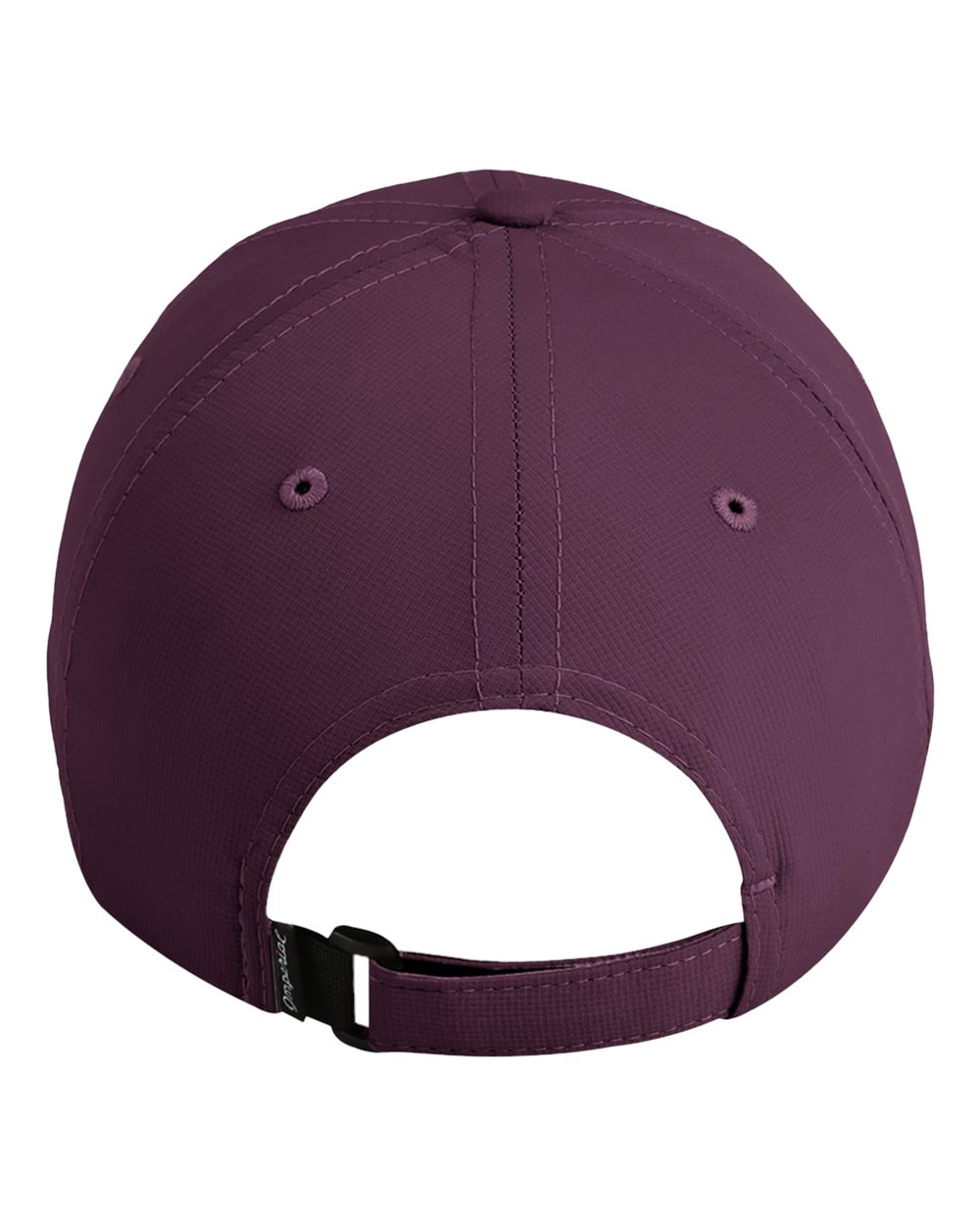 Rear View of Aubergine The Original Performance Cap - X210P
