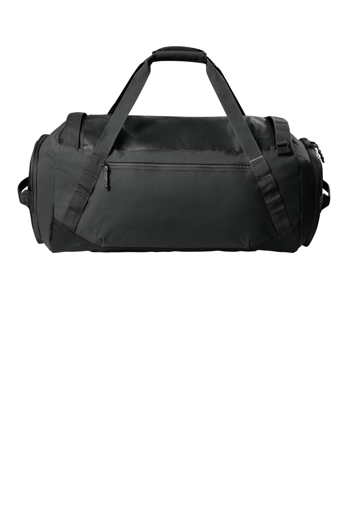 Rear View of Black Carhartt 75L Heavy Haul Duffel CTB0000605