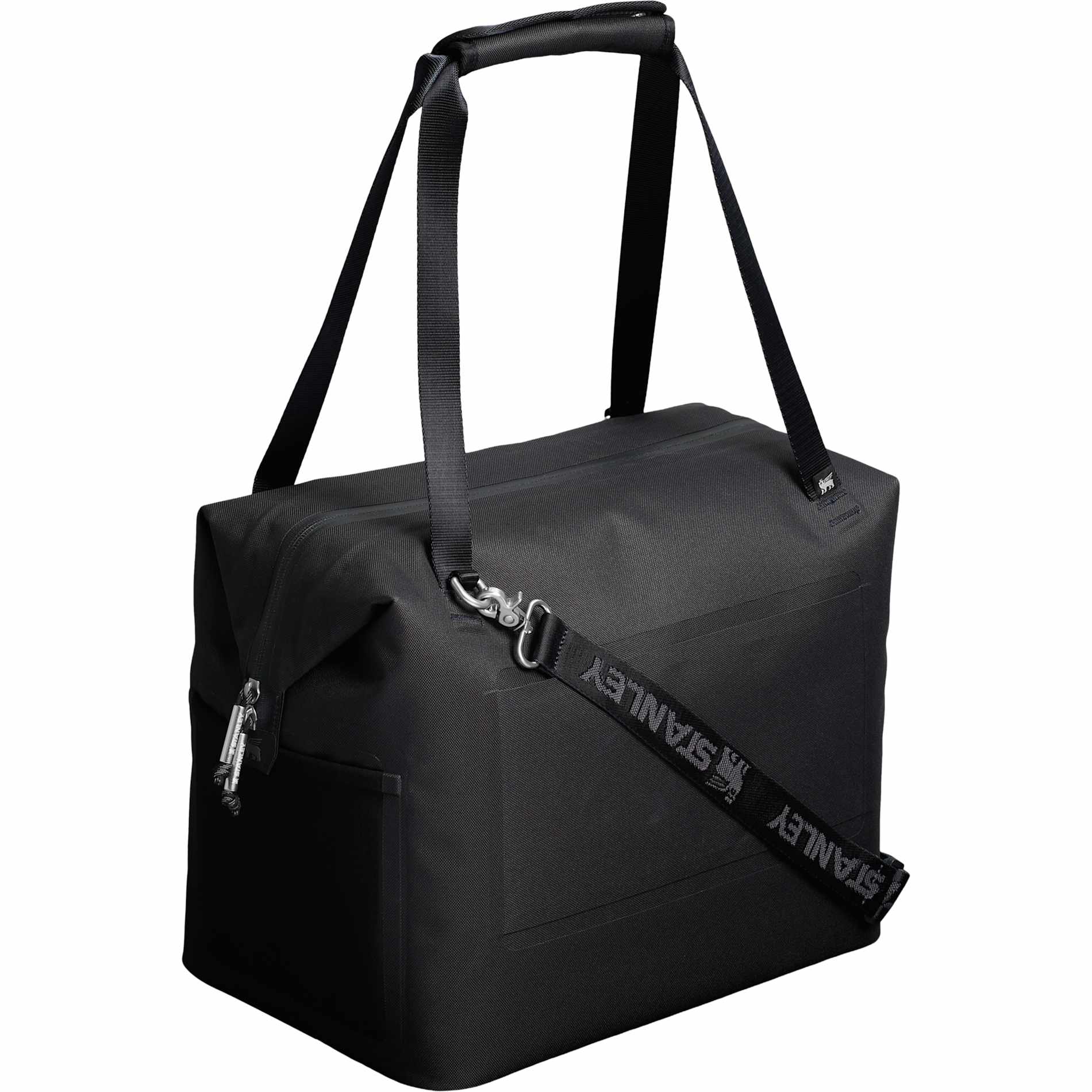 Rear View of Black Stanley Julienne Max 30 Can Cooler