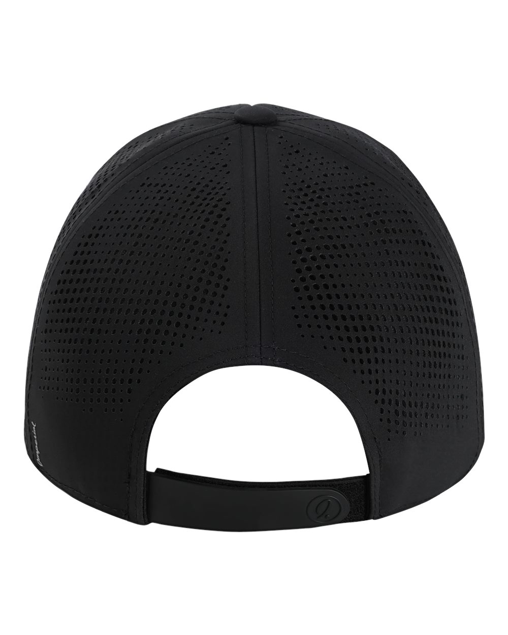 Rear View of Black The Alpha Cap - S1502