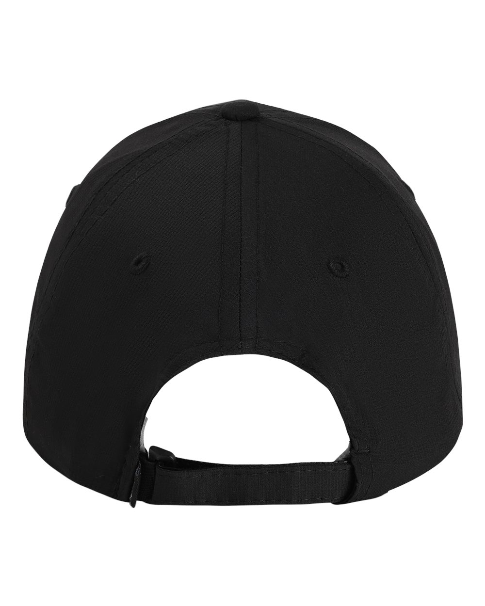 Rear View of Black The Original Small Fit Women's Performance Cap - L210P