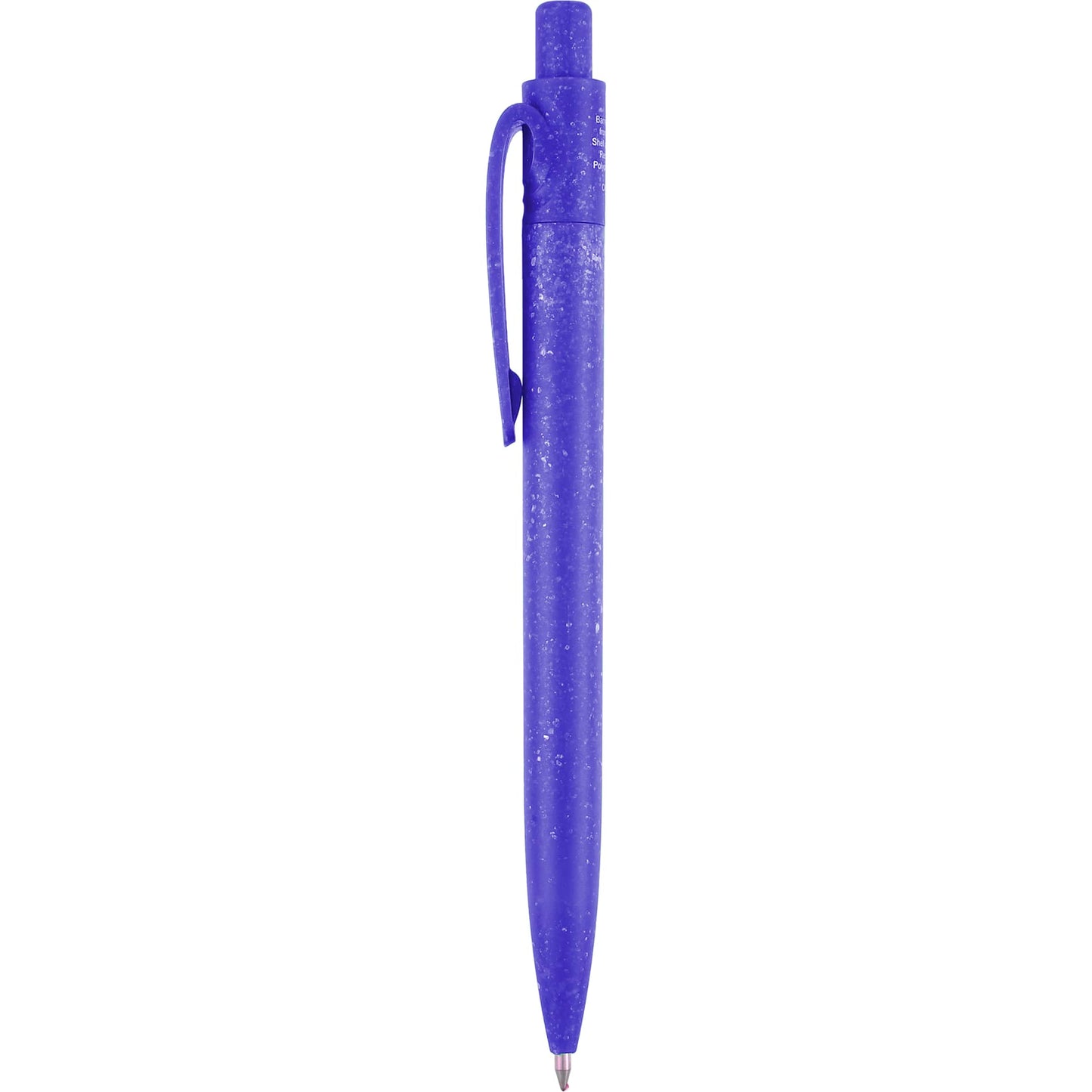 Rear View of Blue Shoreside Gel Pen plain