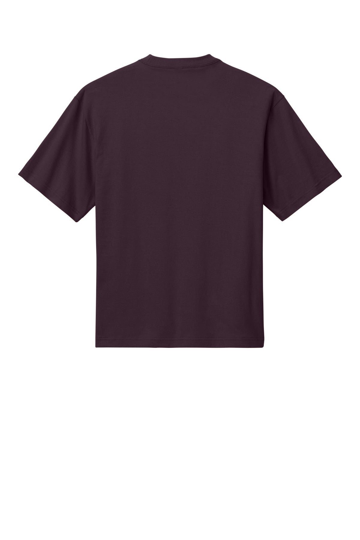 Rear View of Bordeaux District Heavyweight Very Important Tee DT6065