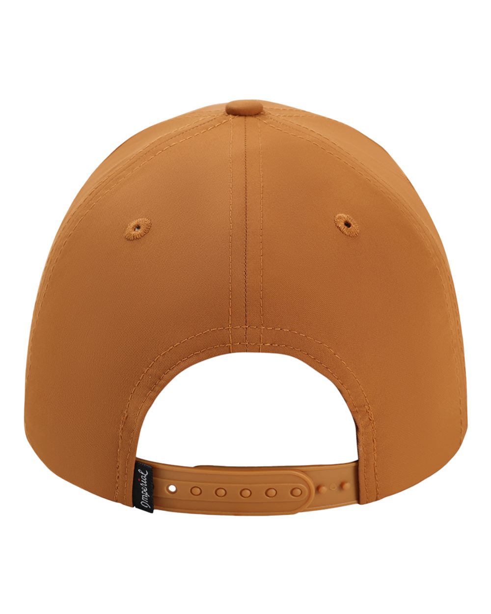 Rear View of Buckthorn Brown The Independent Cap - 7054N
