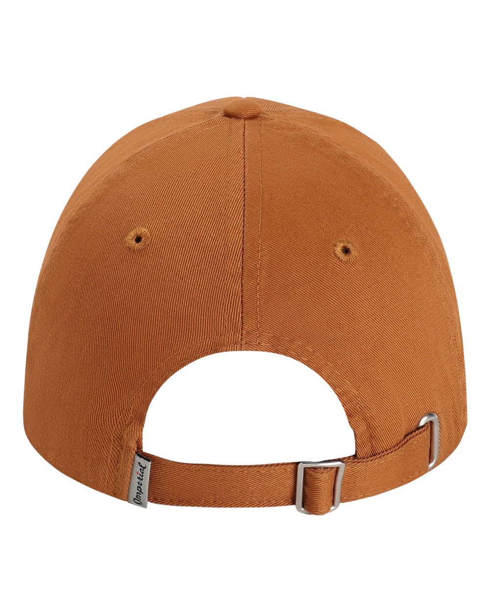 Rear View of Buckthorn Brown The Original Buckle Dad Hat - X210B