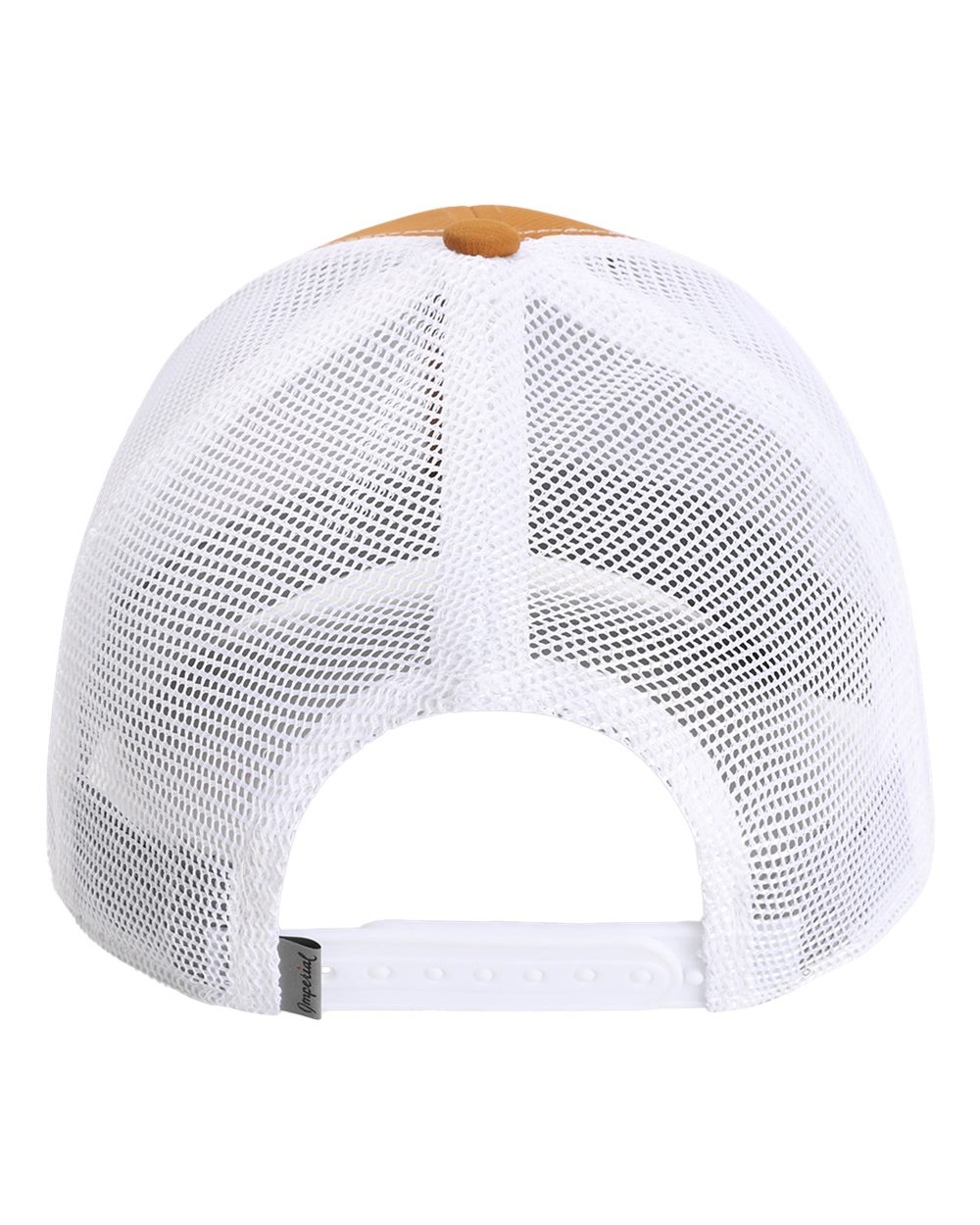 Rear View of Buckthorn Brown/ White The Original Sport Mesh Cap - X210SM