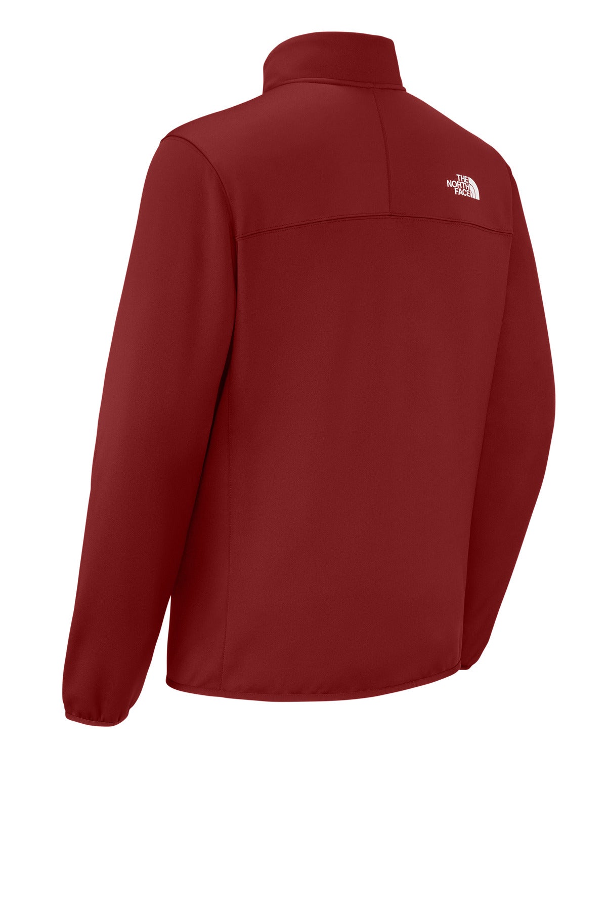 Rear View of CardinalRd The North Face Dove Creek Full-Zip Fleece Jacket NF0A8FQN