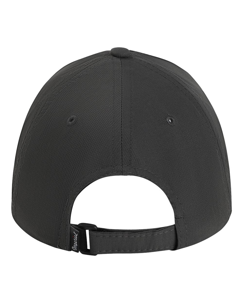 Rear View of Dark Grey The Original Small Fit Women's Performance Cap - L210P