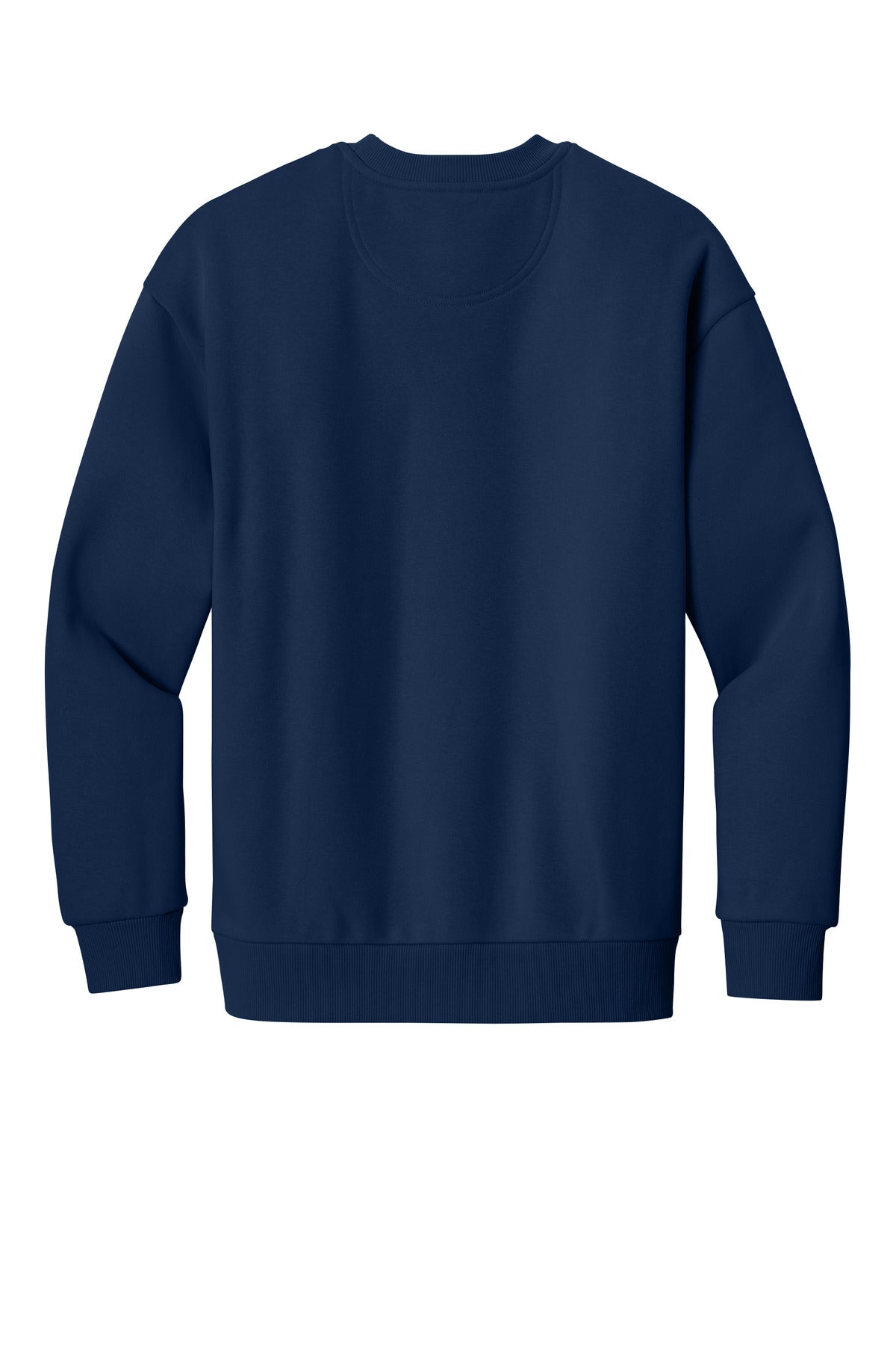 Rear View of DarkRoyal District V.I.T. Heavyweight Fleece Crew DT6154