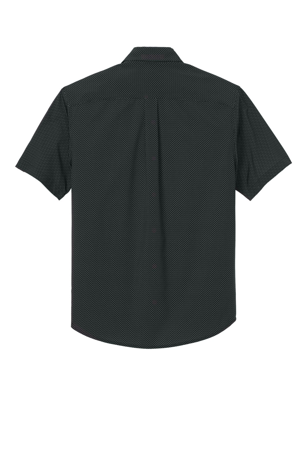 Rear View of DBkTrglPrt Mercer+Mettle Short Sleeve UV Capital Tech Shirt MM2006