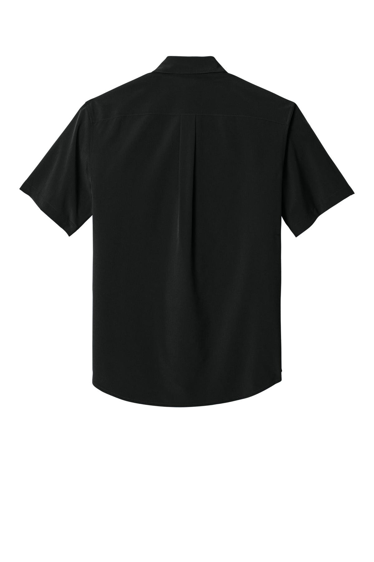 Rear View of DeepBlack Mercer+Mettle Short Sleeve UV Capital Tech Shirt MM2006