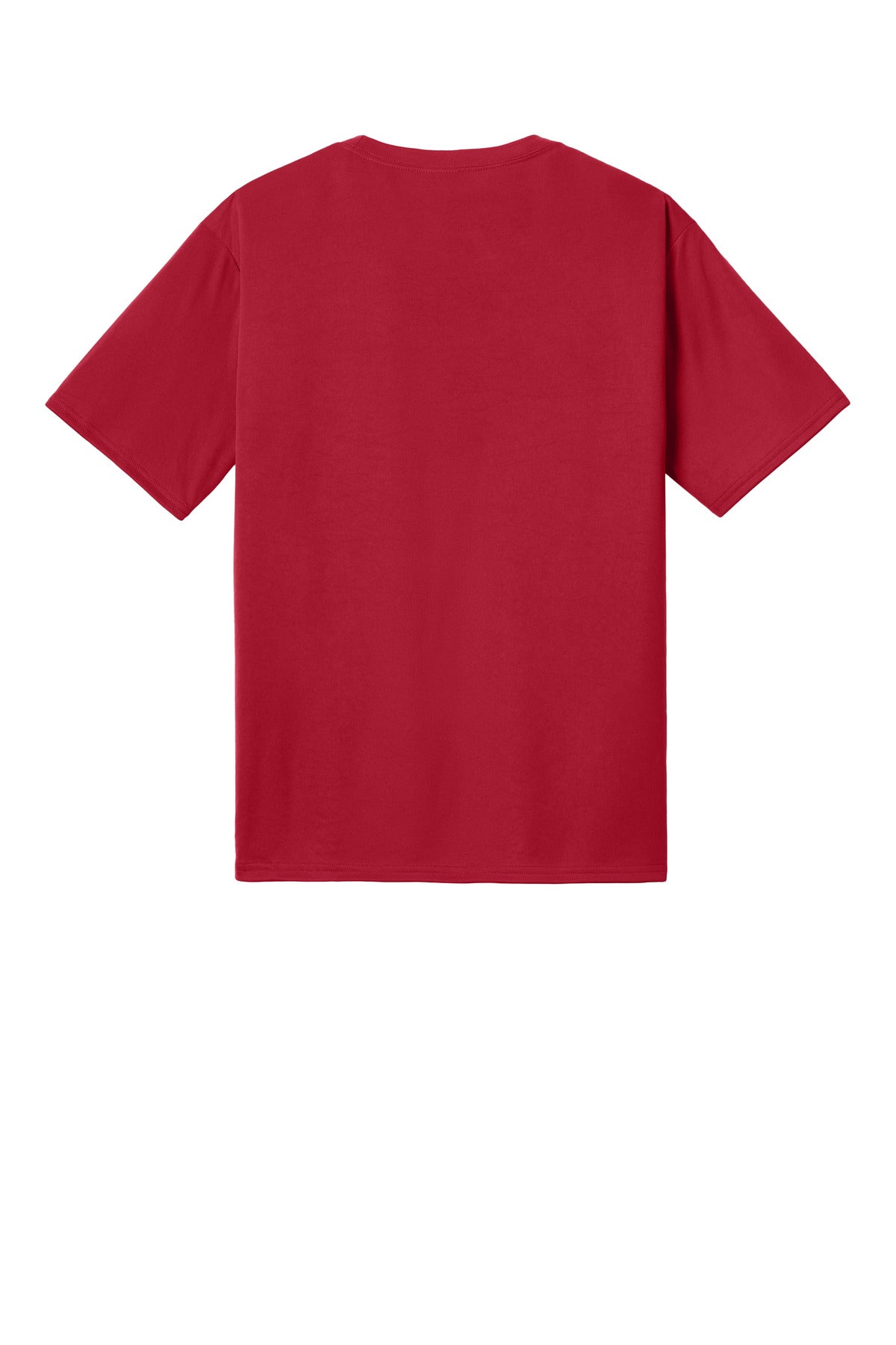 Rear View of DeepRed Port & Co PosiPrint Performance Tee PC380DTG