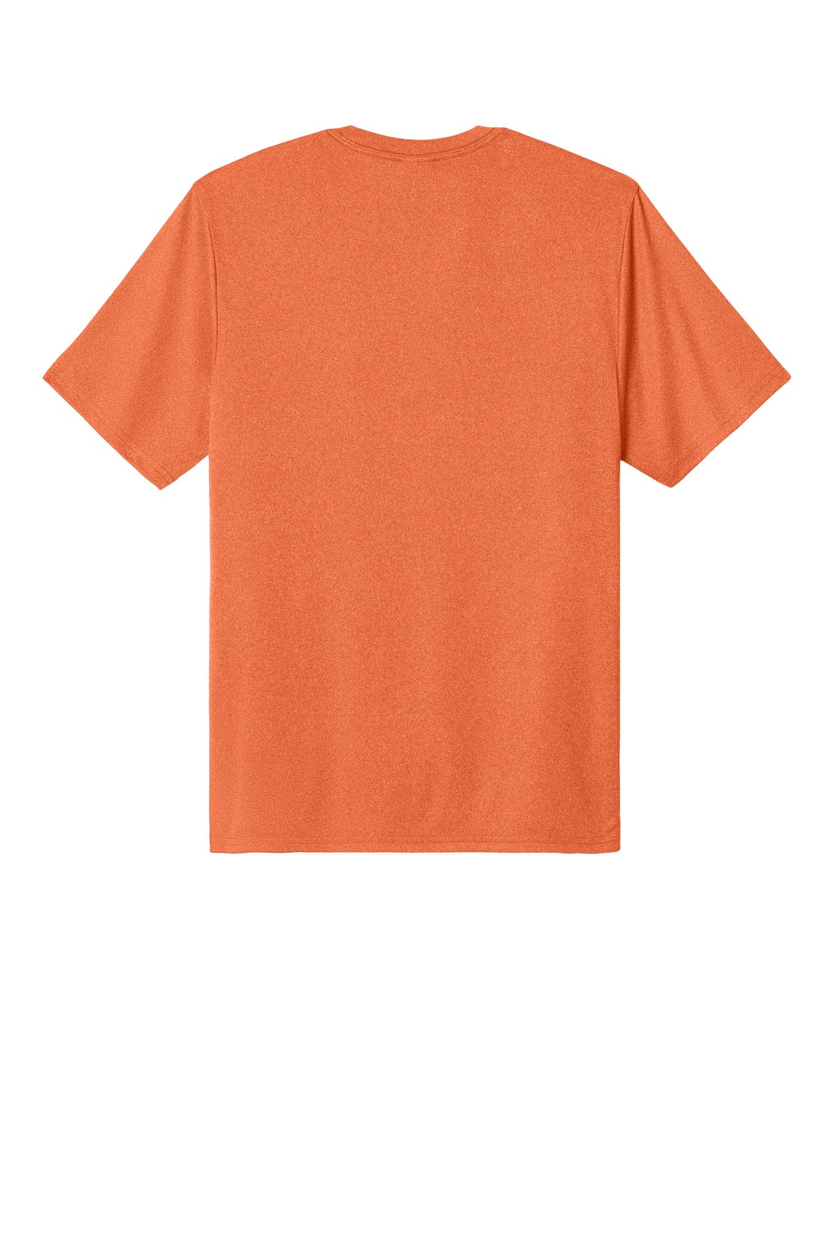 Rear View of DpOrHthr Port & Co Heather Performance Tee PC390