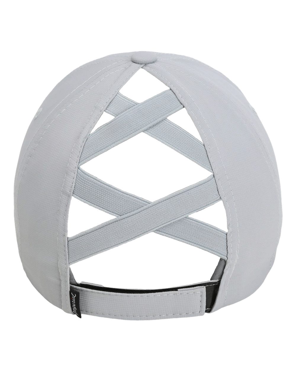 Rear View of Fog The Hinsen Women's Performance Ponytail Cap - L338