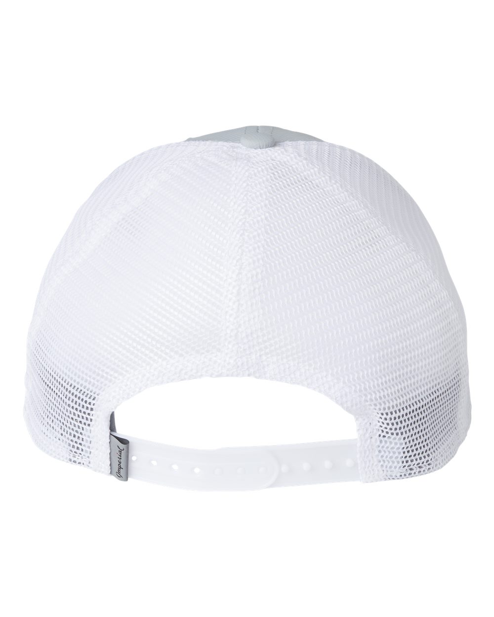 Rear View of Fog/ White The Original Sport Mesh Cap - X210SM