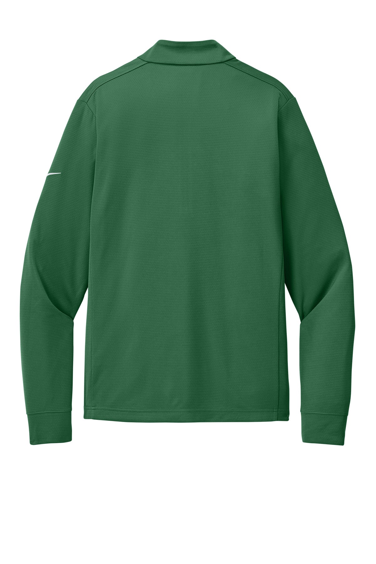 Rear View of GorgeGreen Nike Essential 1/2-Zip Cover-Up NKHM8036
