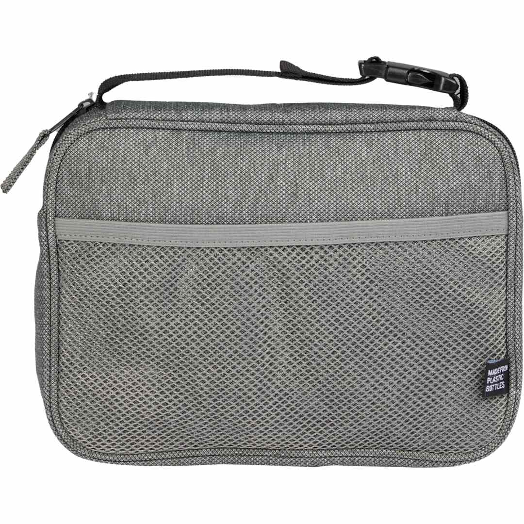 Rear View of Gray Vila Recycled Travel Organizer plain