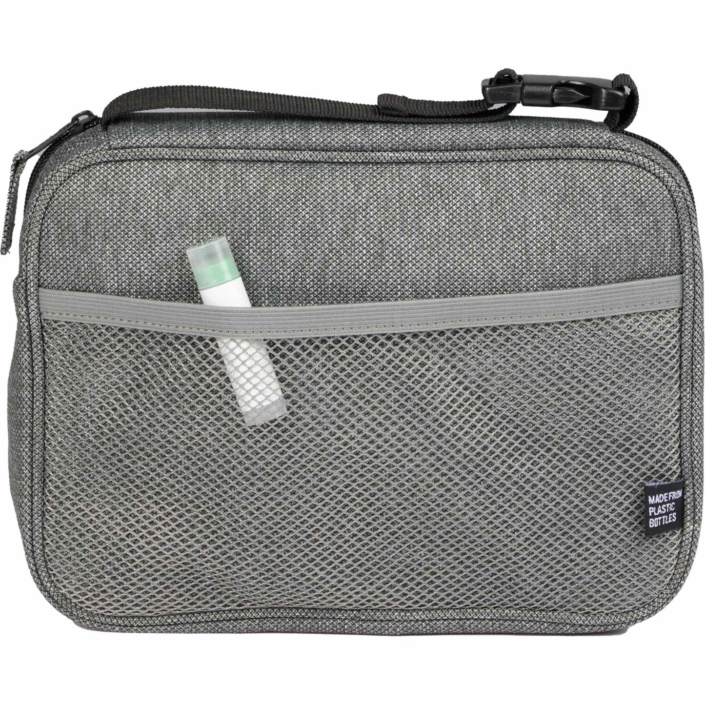 Rear View of Gray Vila Recycled Travel Organizer plain
