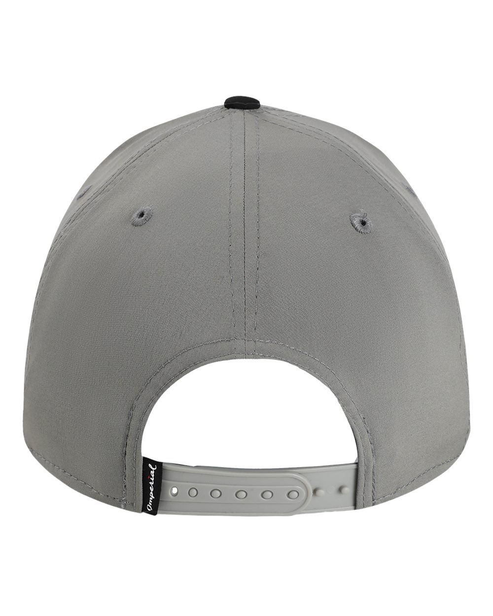 Rear View of Grey/ Black/ Black/ Grey The Wrightson Cap - 5054