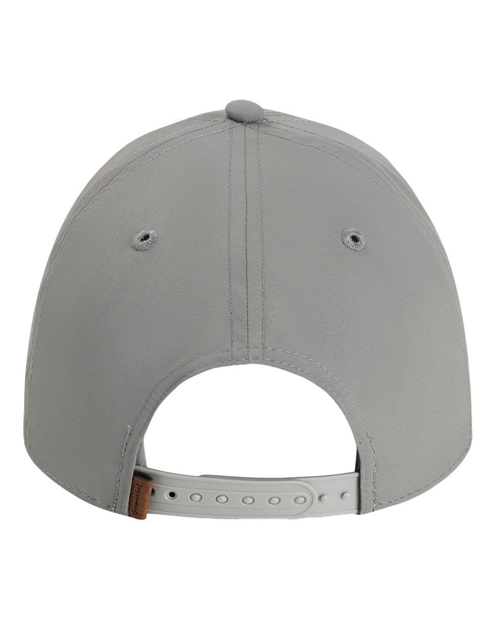 Rear View of Grey/ Black The Harrison Cap - 5054U