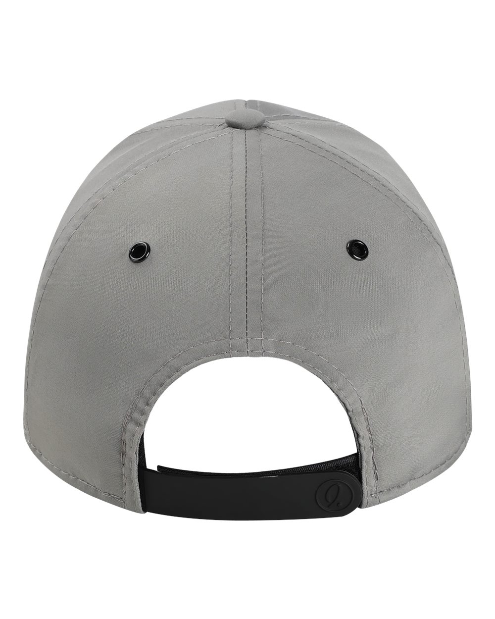 Rear View of Grey The Habanero Performance Rope Cap - 6054