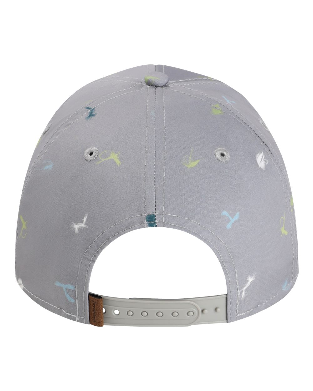 Rear View of Grey The Outtasite Cap - 5058