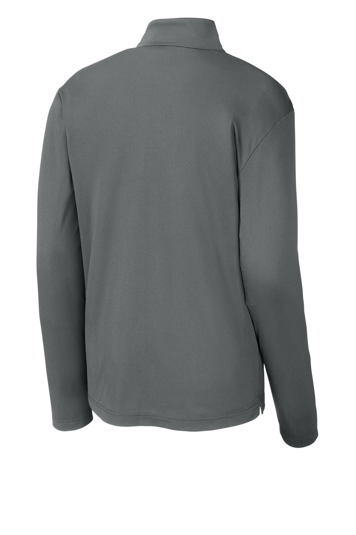 Rear View of GyConcrete Sport-Tek Micropique Sport-Wick 1/4-Zip ST672