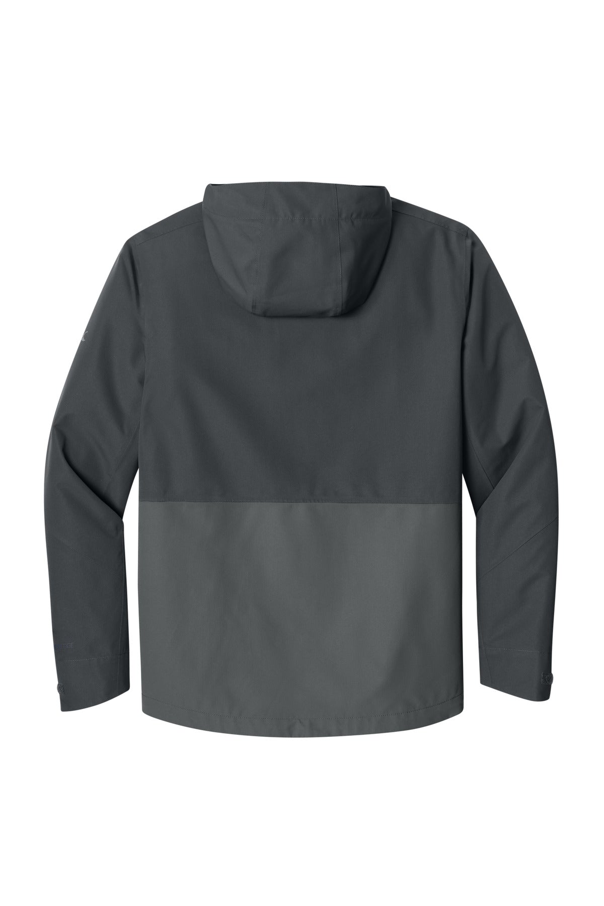 Rear View of GySt/MetGy Eddie Bauer WeatherEdge Ridge 3-in-1 Jacket EB658