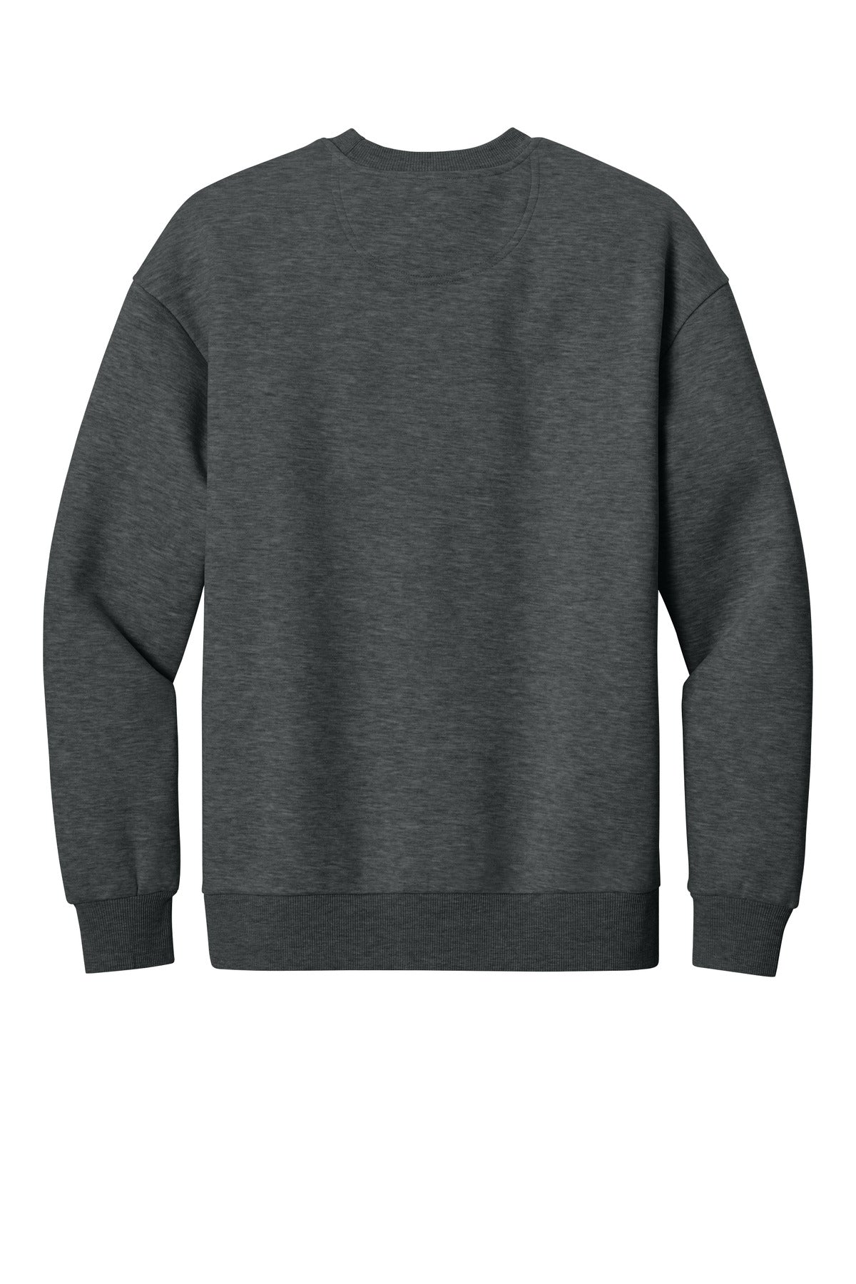 Rear View of HtdChar District V.I.T. Heavyweight Fleece Crew DT6154
